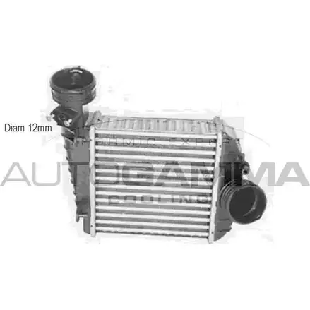 Интеркулер AUTOGAMMA 107496 NWAKR5E ET4 BQWX 3853513 изображение 0