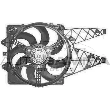 Вентилятор радиатора двигателя AUTOGAMMA GA200103 GG04EL 3855794 K 5CJJ8 изображение 0