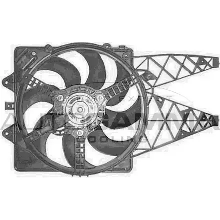 Вентилятор радиатора двигателя AUTOGAMMA RA I7XQJ GA200104 3855795 HLVSJ изображение 0