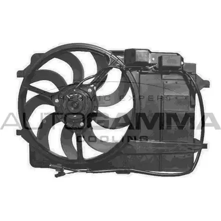 Вентилятор радиатора двигателя AUTOGAMMA 3855867 GA200444 DW27AX 73 03A2H изображение 0