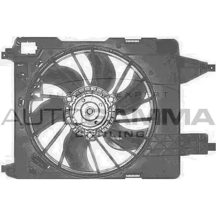 Вентилятор радиатора двигателя AUTOGAMMA 28D5 OR UJHS4F GA200607 3855954 изображение 0