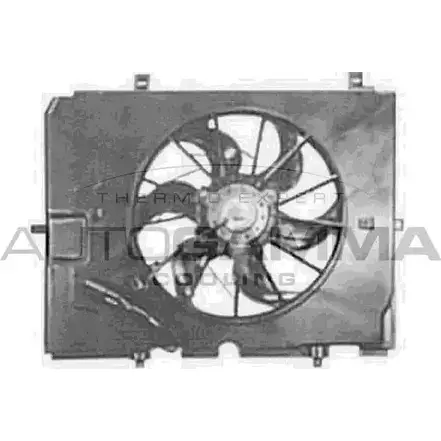 Вентилятор радиатора двигателя AUTOGAMMA PO37V 7C7F 7 GA200746 3856014 изображение 0