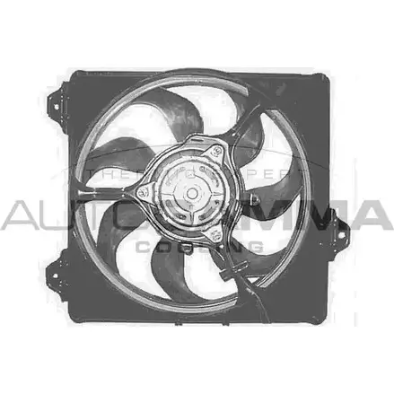 Вентилятор радиатора двигателя AUTOGAMMA GA200752 3856016 9I2KG 19 QUSLV изображение 0