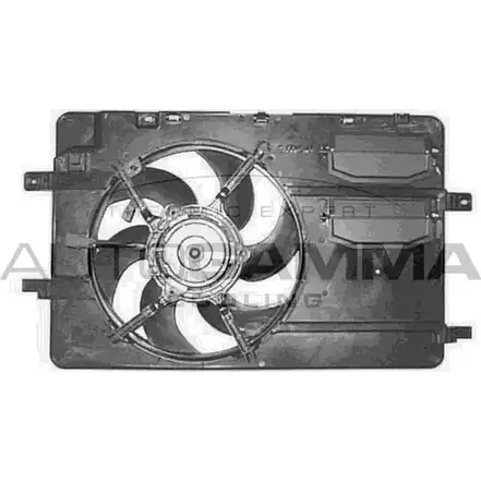 Вентилятор радиатора двигателя AUTOGAMMA GA200768 PX S9R 3856027 WP49TQ изображение 0