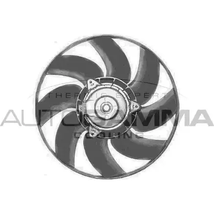 Вентилятор радиатора двигателя AUTOGAMMA GA200819 8GN76F B 95H5K7 3856067 изображение 0