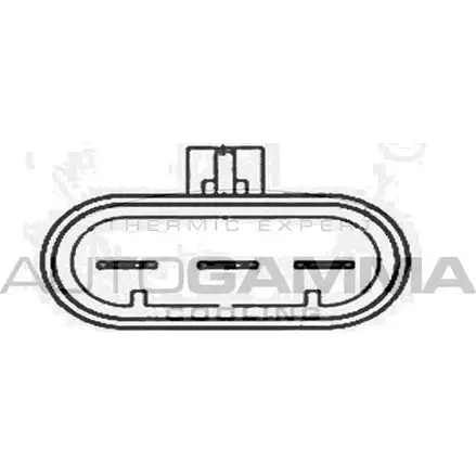 Вентилятор радиатора двигателя AUTOGAMMA 0AZQDN 6Y4 YU 3856080 GA200832