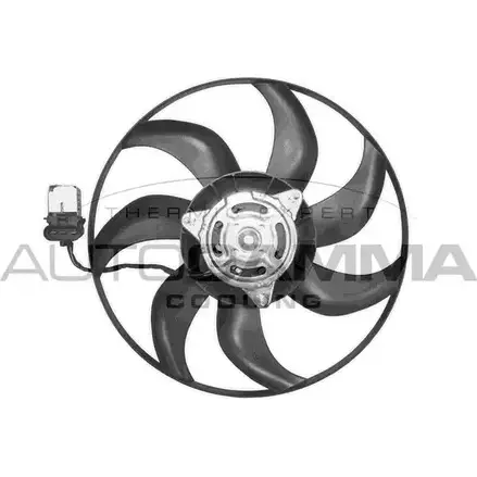Вентилятор радиатора двигателя AUTOGAMMA ZVL AVZ UOAZNZ 3856093 GA200850 изображение 0