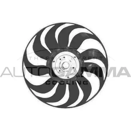 Вентилятор радиатора двигателя AUTOGAMMA 3856107 GA200869 ZE U1X KDYVI7N изображение 0