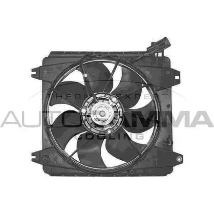 Вентилятор радиатора двигателя AUTOGAMMA 1AI9 C I33MA 3856117 GA200898 изображение 0