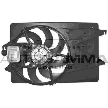 Вентилятор радиатора двигателя AUTOGAMMA MLG4I YE KNJJ 3856126 GA200909 изображение 0