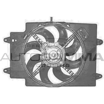 Вентилятор радиатора двигателя AUTOGAMMA EFRB5N GA201017 SHP CDM3 3856170 изображение 0