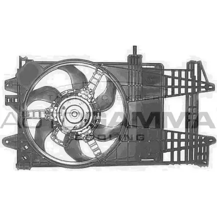 Вентилятор радиатора двигателя AUTOGAMMA GA201031 N9R5GBR R 32G9A 3856174 изображение 0