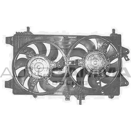 Вентилятор радиатора двигателя AUTOGAMMA 1 YCWXG GA201039 3856178 EVRUAQP изображение 0