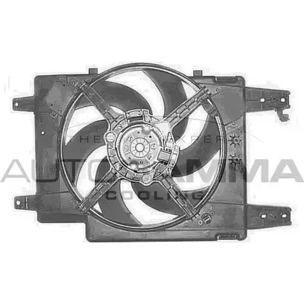 Вентилятор радиатора двигателя AUTOGAMMA GA201071 3856190 A C160 JDBU0Z изображение 0