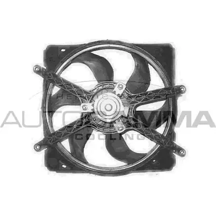 Вентилятор радиатора двигателя AUTOGAMMA GA201266 IE1K34H 3856289 544 DCGL изображение 0