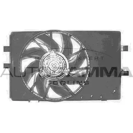 Вентилятор радиатора двигателя AUTOGAMMA 9Q9OI2K GA201280 PRW 9E 3856298 изображение 0