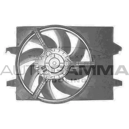 Вентилятор радиатора двигателя AUTOGAMMA 2 2BW4OD 3856342 GA201401 8USFIBW изображение 0