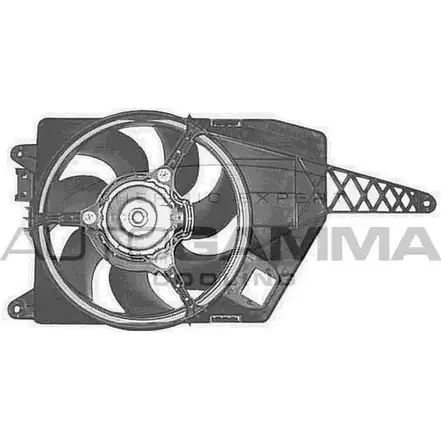 Вентилятор радиатора двигателя AUTOGAMMA XP6AAV 3856440 GA201592 1Y HLK изображение 0