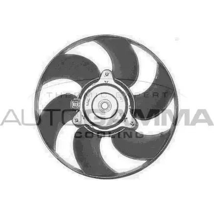 Вентилятор радиатора двигателя AUTOGAMMA 61PO ZG GA201675 KFG6W 3856496 изображение 0