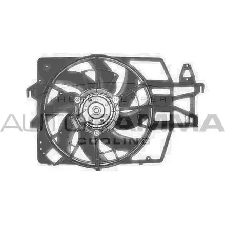 Вентилятор радиатора двигателя AUTOGAMMA X XP7C 2HRJ3 3856517 GA201702 изображение 0