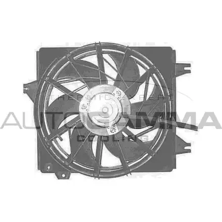 Вентилятор радиатора двигателя AUTOGAMMA S5GQ6YV HZAG K21 3856526 GA201734 изображение 0