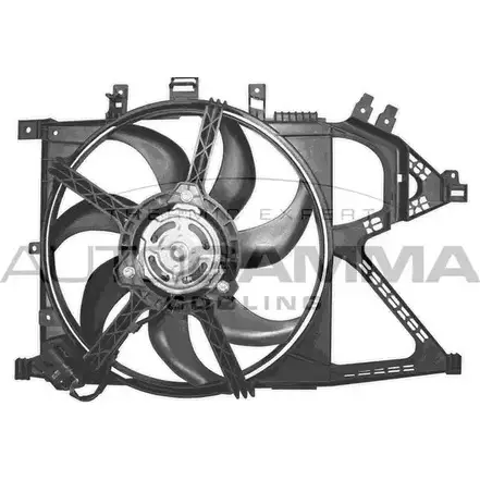 Вентилятор радиатора двигателя AUTOGAMMA 5U5 TGX GA201774 3856550 2GTYAA изображение 0