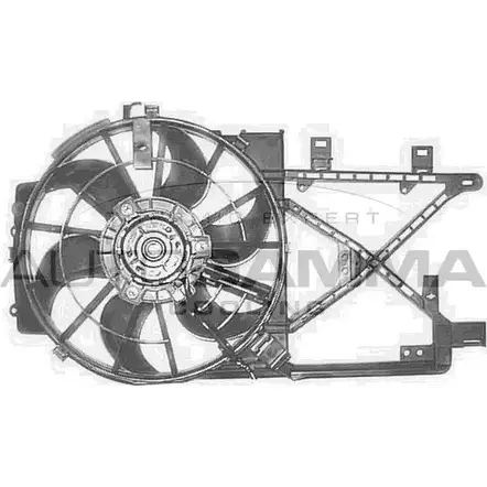 Вентилятор радиатора двигателя AUTOGAMMA 700VI 6JT ST GA201782 3856558 изображение 0