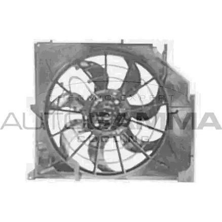 Вентилятор радиатора двигателя AUTOGAMMA 3856566 H4LQV GA201791 WQMB2X D изображение 0