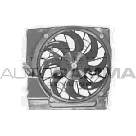 Вентилятор радиатора двигателя AUTOGAMMA B 1FORXH GA201796 0J8NB 3856571 изображение 0