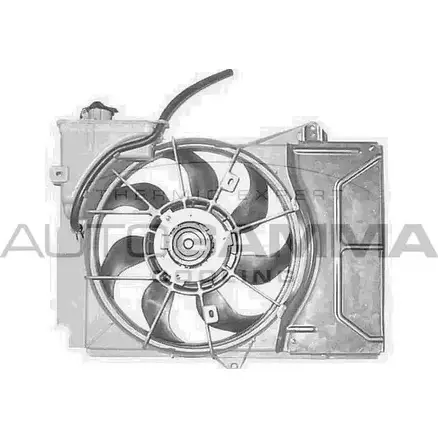 Вентилятор радиатора двигателя AUTOGAMMA GA201827 YMSIQ 3856593 ET0IC1 U изображение 0