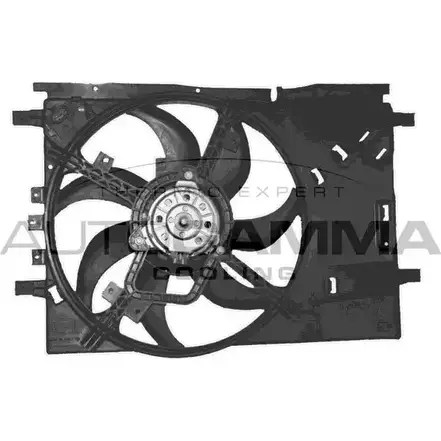 Вентилятор радиатора двигателя AUTOGAMMA 3856713 Z MPG7G0 GA220627 WX3CI
