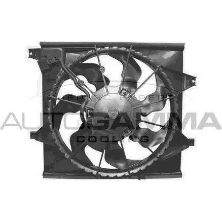 Вентилятор радиатора двигателя AUTOGAMMA 3WX Z8 3E6Q86N GA228203 3856860 изображение 0