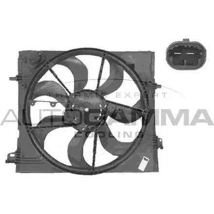 Вентилятор радиатора двигателя AUTOGAMMA GA228502 3633DMY 3856878 PWVJ 3 изображение 0
