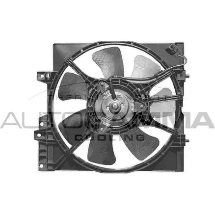 Вентилятор радиатора двигателя AUTOGAMMA 5P4E0P 3856879 6VPX 9Y GA228600 изображение 0