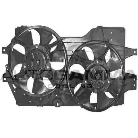 Вентилятор радиатора двигателя AUTOGAMMA E PLY0FR 4TO55N5 3856895 GA229002 изображение 0