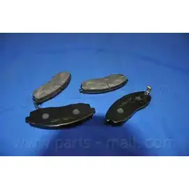 Тормозные колодки, дисковые, комплект PARTS-MALL 3876342 PKA-007 2 1TVHMP N7CWVZ