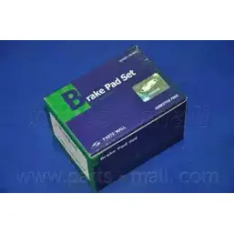 Тормозные колодки, дисковые, комплект PARTS-MALL 3876468 ELDB55 PKB-039 9QJG 12 изображение 0