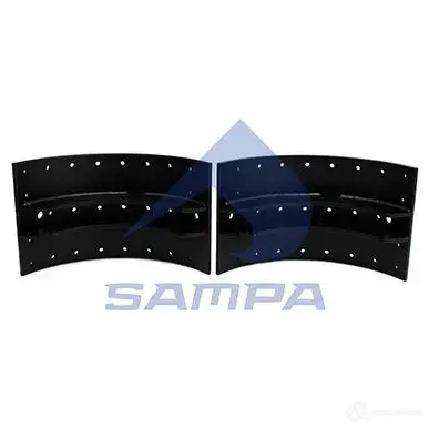 Барабанные тормозные колодки, комплект SAMPA 8697576269973 030648 PEF5 3E6 3695026 изображение 0