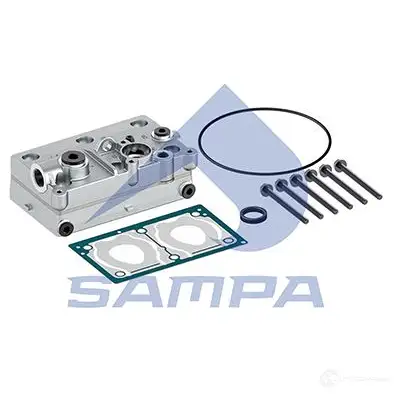 Головка блока цилиндров компрессора SAMPA Y45I RY 3703617 8680281812954 094259 изображение 0
