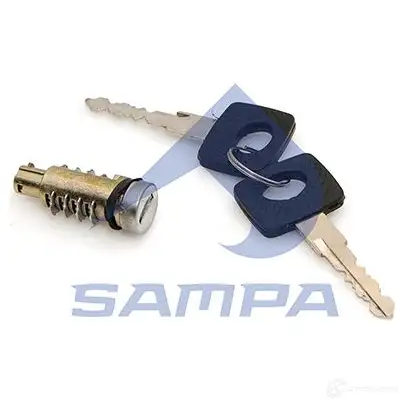 Ключ замка с личинкой SAMPA 204121 3710614 8697576254191 U63 I5Q изображение 0