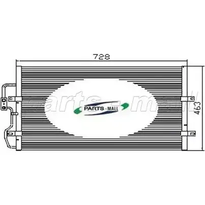 Радиатор кондиционера PARTS-MALL M9G DT 3880267 OH69B7 PXNCX-007Z изображение 0