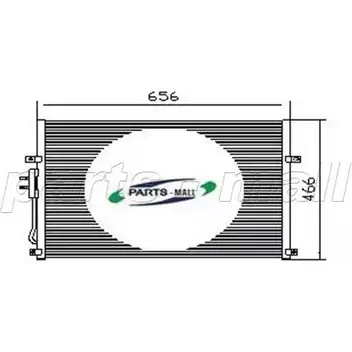 Радиатор кондиционера PARTS-MALL Z9TQI 3880324 PXNCY-003 54V9 O1S изображение 0