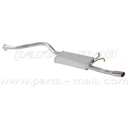 Задний глушитель PARTS-MALL 3881681 Y61D3 U9A4 HC2 PYA-217