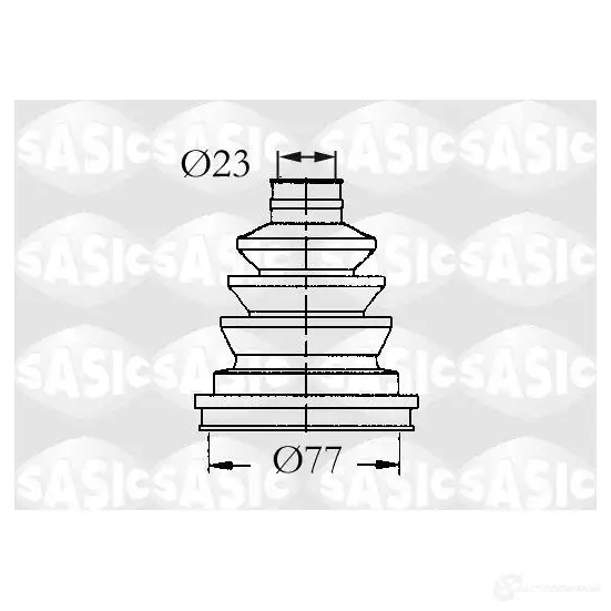 Пыльник шруса SASIC 9004682 3660872329080 4 M8305 2140000