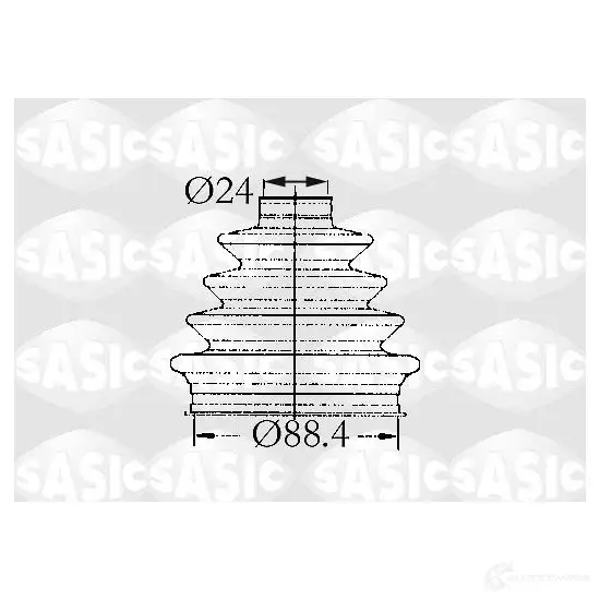 Пыльник шруса SASIC 9004726 6E CTX 3660872329271 54504008