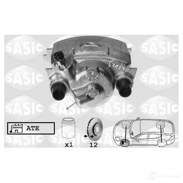 Тормозной суппорт SASIC SCA6196 2141310 3660872340559 O CFI69 изображение 0