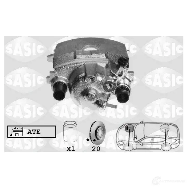 Тормозной суппорт SASIC 6506091 5A I1M 2137200 3660872373502