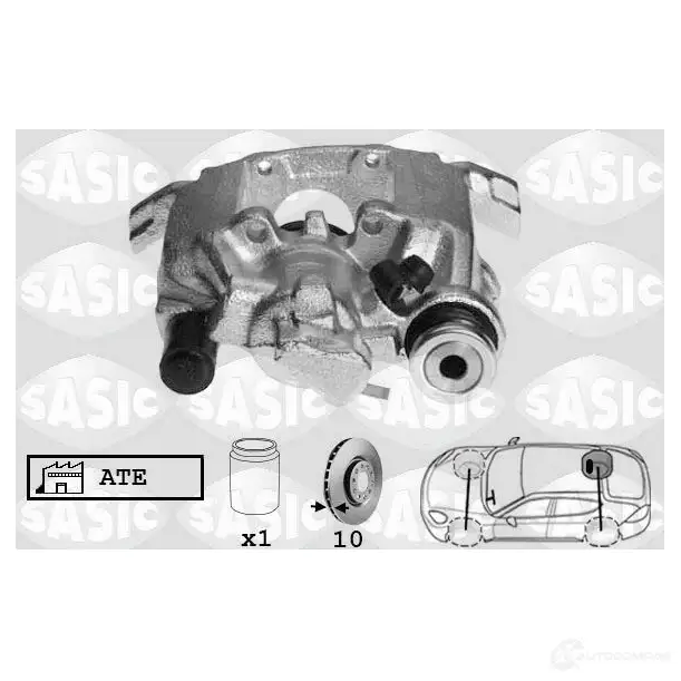 Тормозной суппорт SASIC 2141165 SCA0103 IUNT0 09 3660872337641 изображение 0