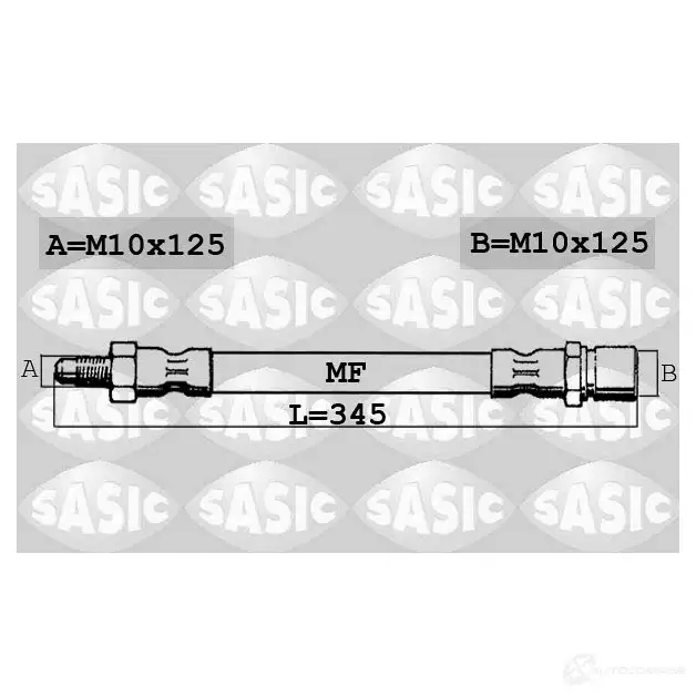 Тормозной шланг SASIC 2141024 SBH6303 JRF S4 3660872335777