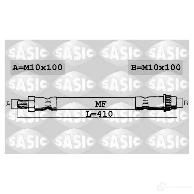 Тормозной шланг SASIC SBH4093 4E 4RJ 3660872335425 2141007 изображение 0